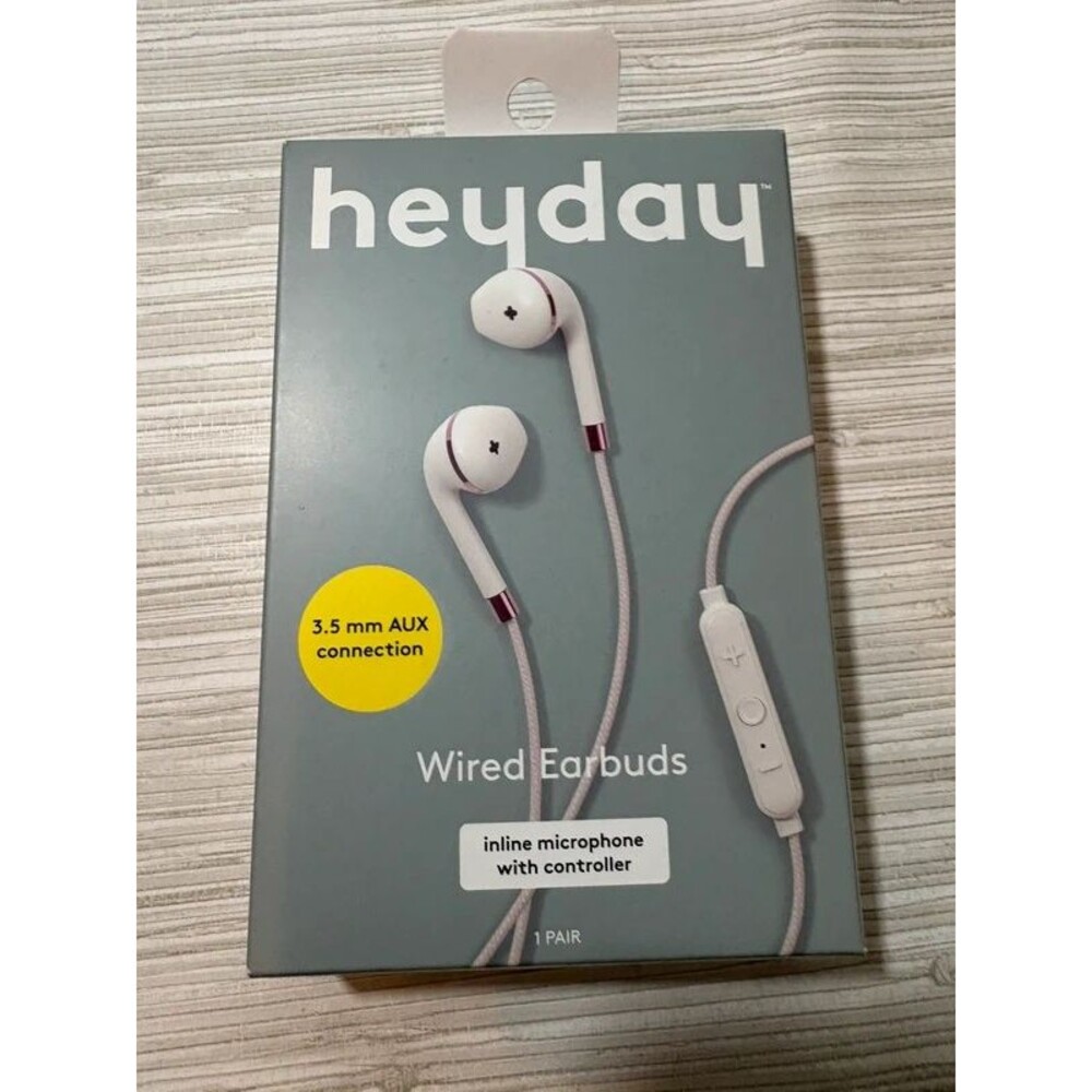New heyday earbuds